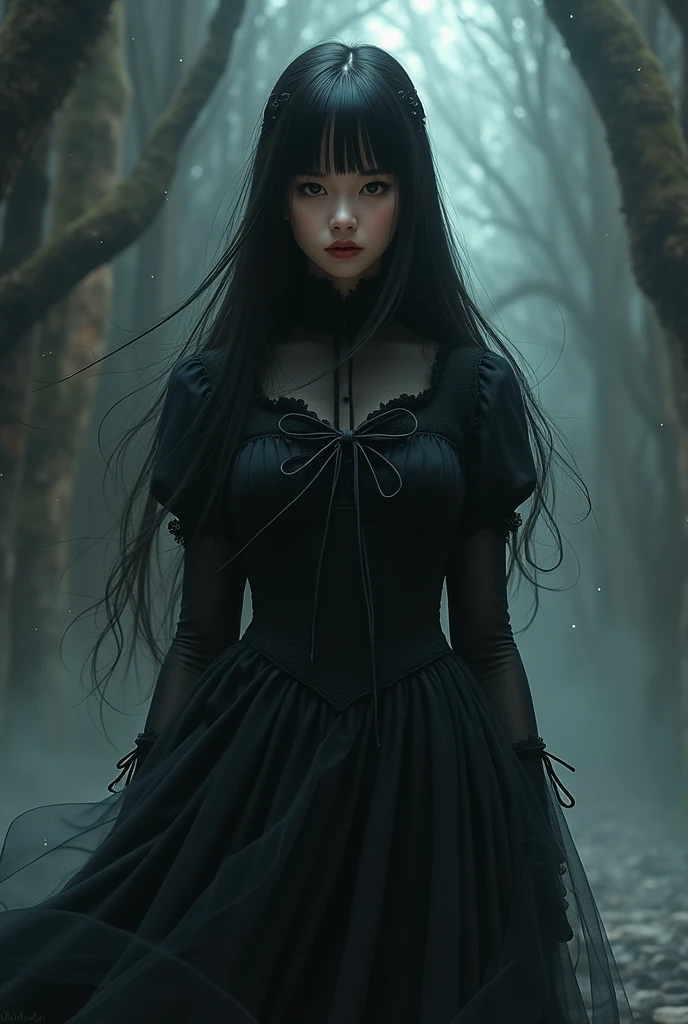 Jenna Ortega as Wednesday Addams, con vestido corto Lolita, (fondo bosque tenebroso rojo:1.4) , puntaje_9, puntaje_8_arriba, puntaje_7_arriba, puntaje_6_arriba, classification_explicit, 1 chica, ((18 years:1.2)), adulto, labios llenos, grandes ojos claros, ojos azul claro, ((pelo rubio:1)), (cabello ondulado largo: 1.2),(Jenna Ortega as Wednesday Addams:1.4), (Jenna Ortega as Wednesday Addams V2.1), (Detalles de la cara: 1.5, ojos azules brillantes, hermoso rostro, ojos bonitos, Iris lining, labios delgados: 1.5, delgado, pale and sharp eyebrows, Largo, dark eyelashes, double tabs),(skulls on the floor), (mostrando panties :1.4), (fondo bosque tenebroso :1.4),( pechos perfectos), (pezon hermoso)