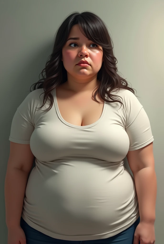 (1 girl) (masterpiece, best quality) ((the chubby camp councilor is sad she wont see you until next year)) , , , (stormy dark sky, sunset, raining) (beautiful forest background)
((Melancholy emotions:1.4)), ((realistic oil painting)) art by norman Rockwell, ((heavy, huge, full chest)) (safe for work:1.3), (dynamic angle), (dynamic pose), ((realistic anime style)) ((full body picture)) , ((sweater and panties))