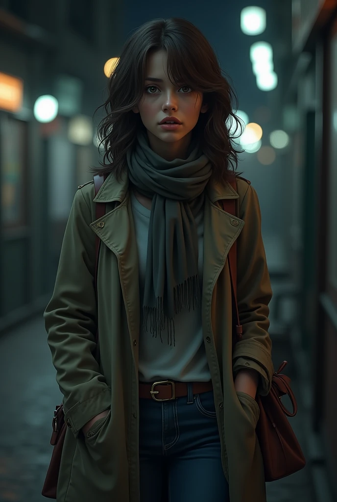 A young woman in her late 20s with a relatable, everyday look - SeaArt AI
