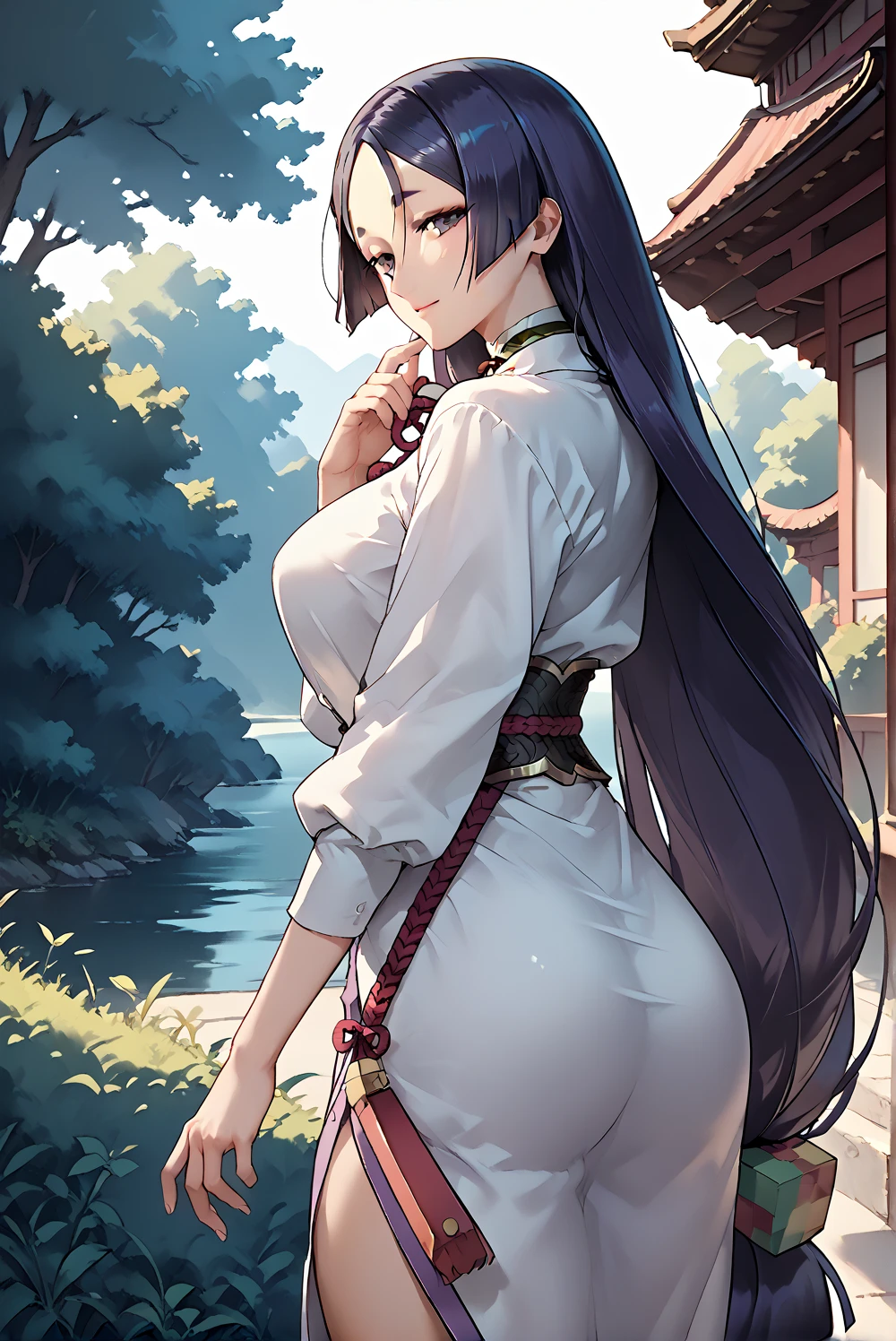 Minamoto-no-Raikou,Clothes Entrapment