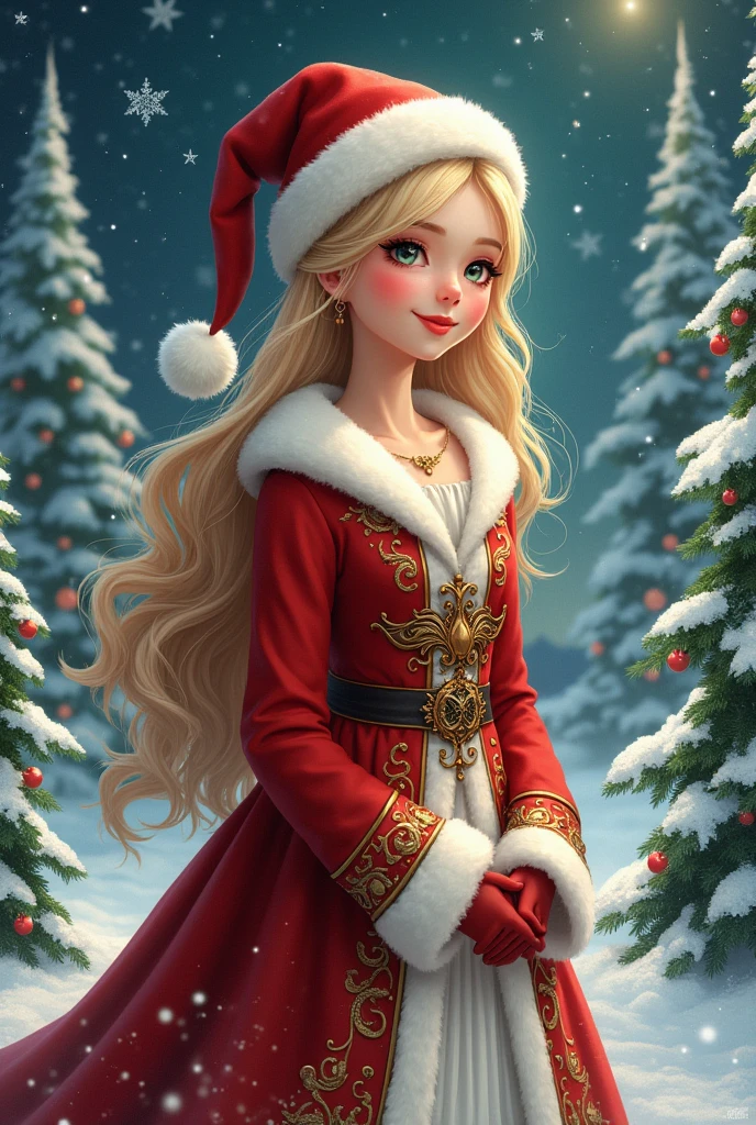 A beautiful Christmas Elf by Malika Favre