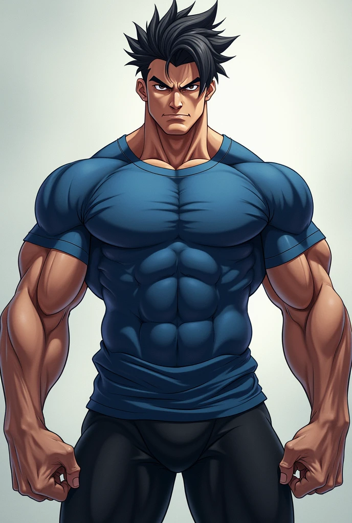 make a handsome man and explain his photo