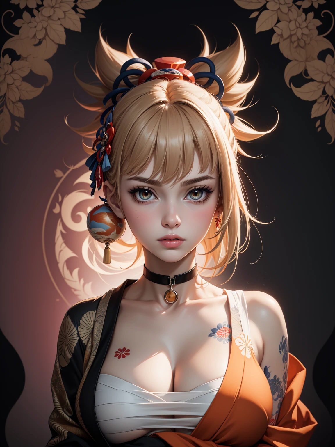 digital art of TOGA HIMIKO,4K,HD,upacale --auto --s2