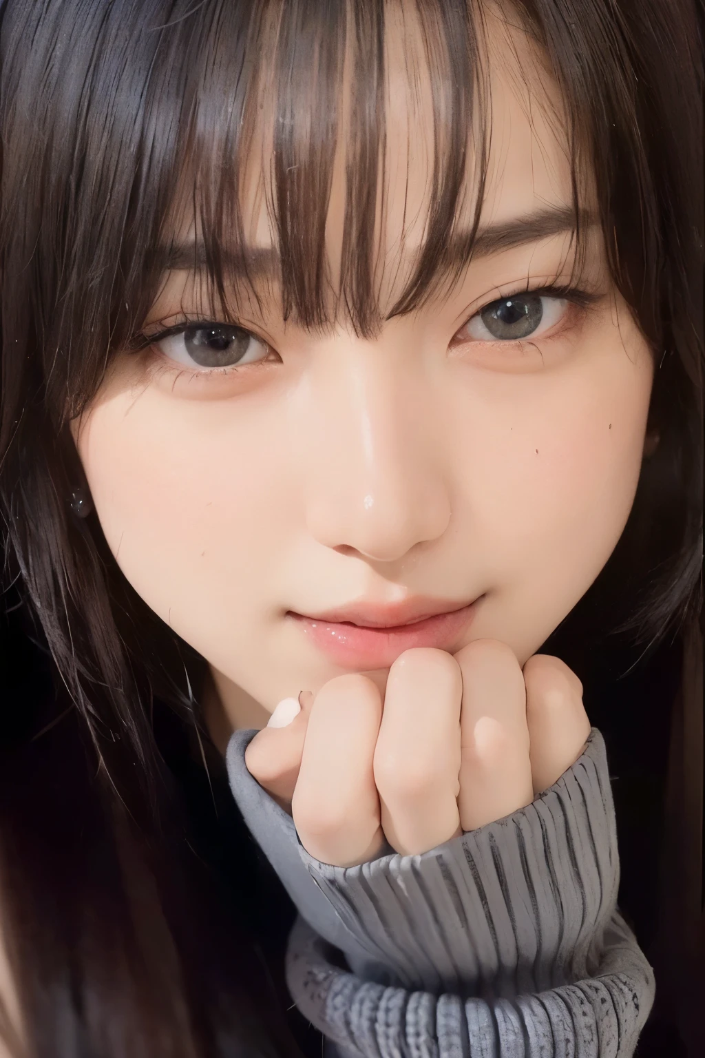 Top Quality, Masterpiece, Ultra High Resolution, (Photorealistic: 1.4), Raw Photo, 1 Girl, Black Hair, Glossy Skin, (((Ultra Realistic Details)), Portrait, Global Illumination, Shadows, Octane Rendering, 8K, Ultra Sharp, Intricate Ornaments Details, realistic skin, sweat effect,very intricate detail, realistic light, CGSoation trend,
