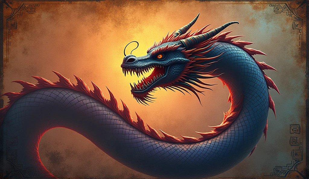 Creates an image of a dragon mixed with a dick