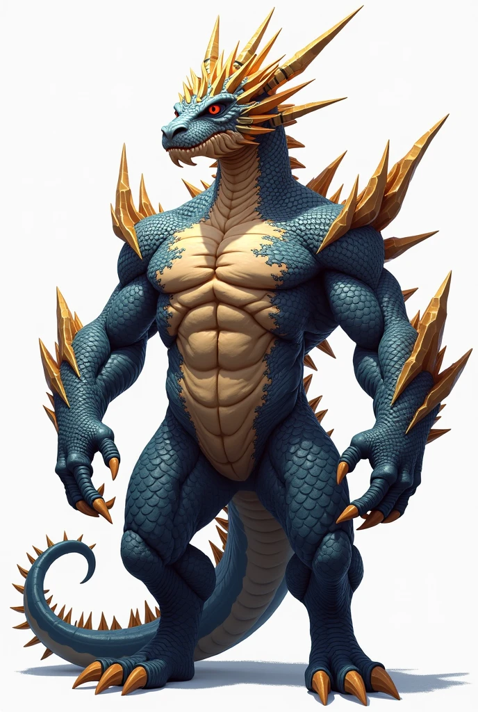 ( blue eyes dragon , dark blue and azure scales and white belly, yellow crest hair , skinny well built , profile, fulfilled face, kemono , high quality , by rossciaco ) , floating knees full body , four toes feet