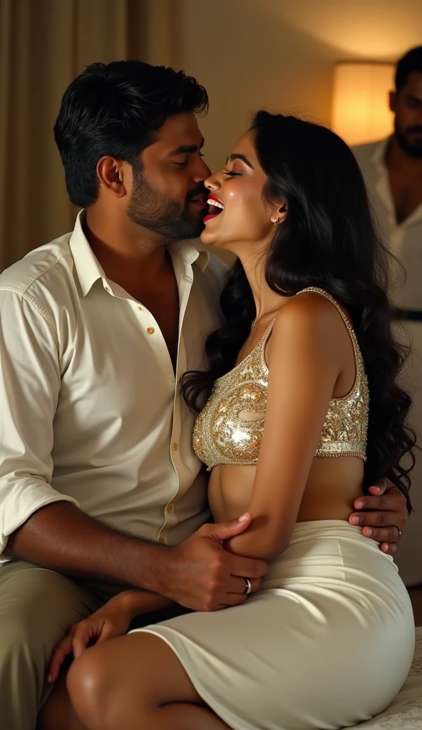 Beautiful flowers on hair south indian style Fucking from behind putting dick inside pussy, Cum tribute Tamil boy to tamil girl More cumshot, Holding dick giving hand job to tamil boy standing nude beside Tamil girl, Big sexy hips, Black bindhi on forehead middle++ Tamil girl nude , traditional and nude contemporary chic, Handjob blowjob cumshot all over body, perfect big hips sexy pose photo realistic nude perfect nude anatomy perfect nude Tamil girl elegant look beautiful body structure, long thick beautiful hair style++ beautiful hair accessories flower strings well organised south indian style, 16 k resolution sharpen quality, refine anatomy girl standing nude ,more cumshot all over body , Better Bodies perfect , perfect long hard nipples, perfect round tight , cumshot all over body++ perfect bindi on forehead middle++ 1girl, cum on body, excessive cum, mouth fuck Blowjob cum on mouth dick inside mouth deep blowjob++