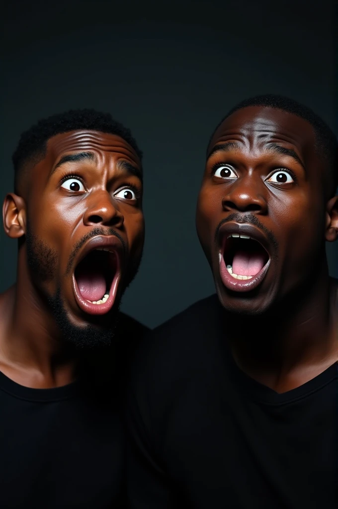 two black friends snorting a lot of white powder a lot a lot a lot of white powder and a nurse giving one of them the red vaccine