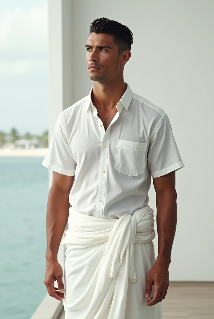 1boy, handsome face clean shaved, eurocentric, in bathtub water, wearing full white formal shirt covered body which got translucent by water, black formal pant wet, semi muscular, fair skin, 2.5D manga style, sun ray