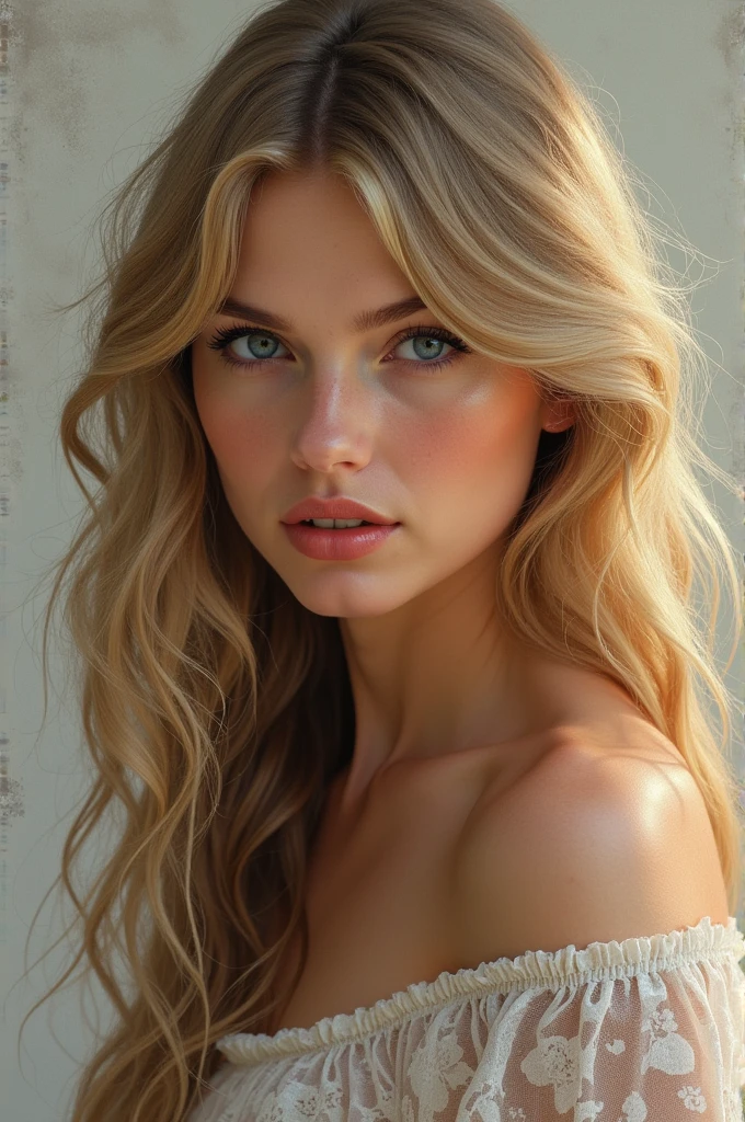 Cinematic soft lighting illuminates a stunningly detailed and ultra-realistic beautiful Eastern supermodel, beach look, long messy windy brown hair, clear honey eyes, captivating perfect smile, sensual, hot woman, gorgeous, that is trending on ArtStation. Octane is the perfect tool to capture the softest details of this 16k photography masterpiece.