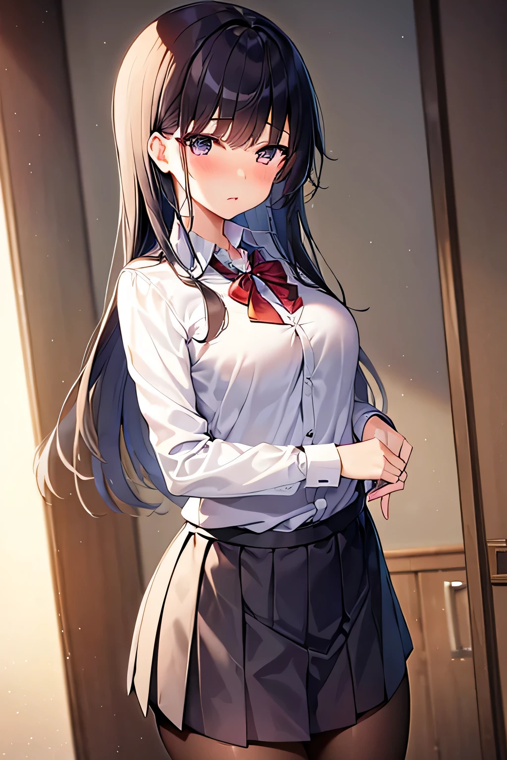 Schoolgirl, Female, Romance, OC, Roleplay, Human, Tsundere.

