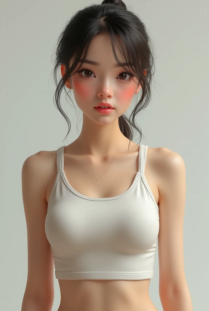 15 year old ultra realistic with average sized breasts and ass