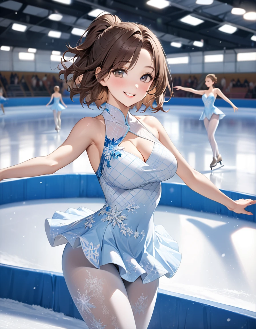 Beautiful figure skater