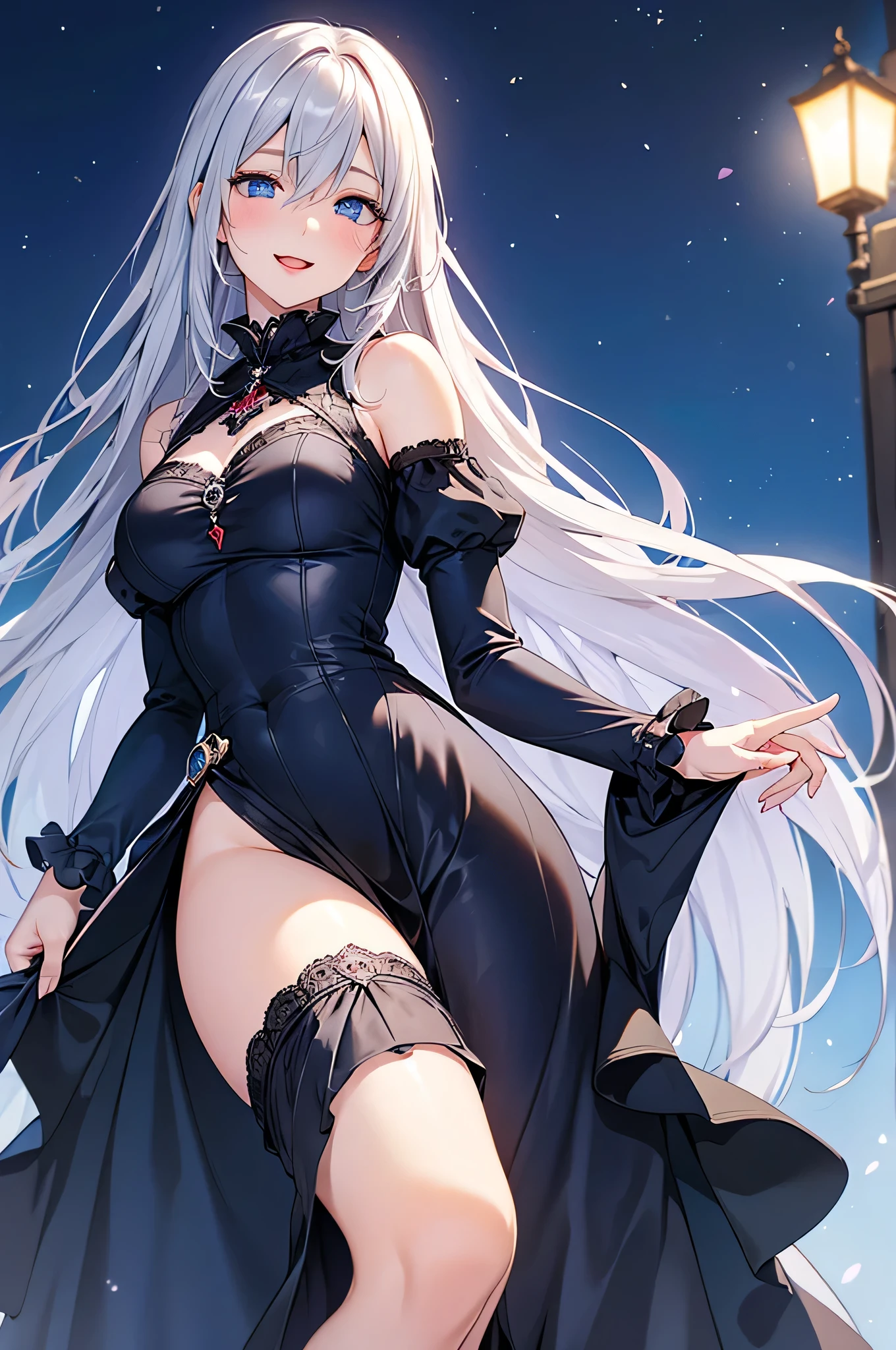 ((2D beautiful girl、top-quality、Perfect Finger 1.5、Perfect Anatomy 1.5、extremely delicate and beautiful illustration))、(Blur the background:1.3、(transform sequence)、((knight leotard))、ar old、(beautiful slender girl)、Fractal Art、babye、((sht long hair))、Beautiful big drooping eyes:1.1、Small, open-mouthed smile、(Full body depiction:1.1)、(1 persons)、the royal palace、Cat's ears、armor、leotard