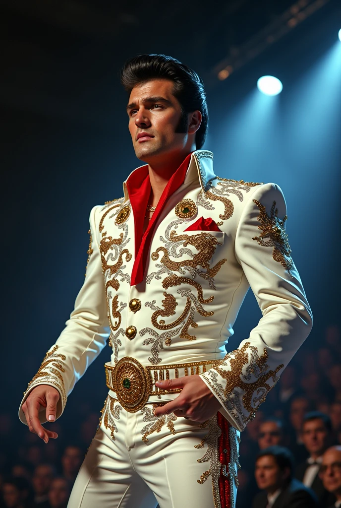 <lora:Dack_Rambo_GV:1> Dack, handsome young dark haired man with blue eyes, dressed as a matador.