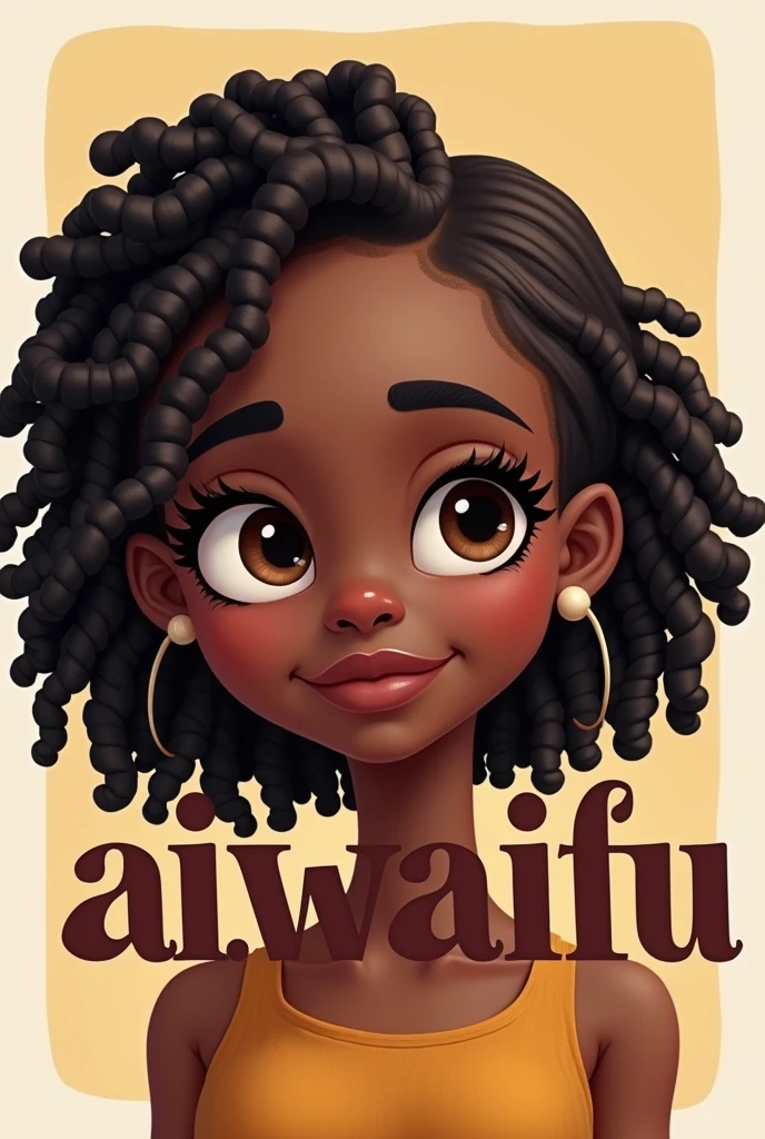 A girl with african clothes cinematic 8k