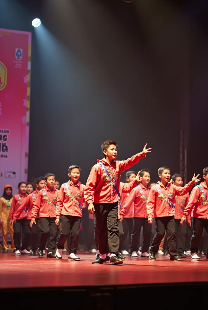 dancers in brightly colored outfits perform a dance routine on stage, dancing character, live performance, dynamic dancing pose, performing on stage, playful pose of a dancer, photo taken with nikon d 7 5 0, photo taken with nikon d750, with yellow cloths, music video, dancers, posing, people dancing in background, print ready, in blue and yellow clothes_james jean, floating female figure made of ribbons, smoke, in the sky, colorful and vibrant, mystical colors, contemporary impressionism, yanjun cheng portrait painting, iridescent painting, 3/4 perspective view, cute face, low angle, sweeping circling composition, large beautiful crystal eyes, big irises, UHD, HDR, 8K, (Masterpiece:1. 5), (the most beautiful portrait in the world:1.5)