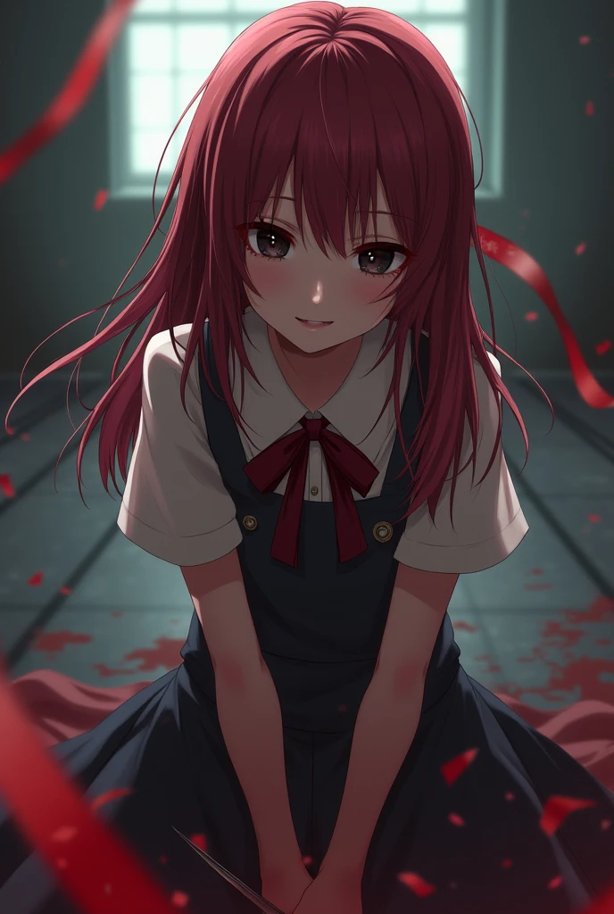 sad,((blood on face)),loli