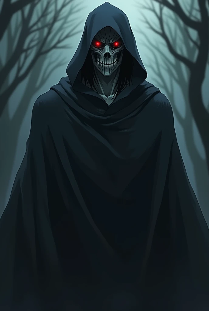 Grim reaper as a human