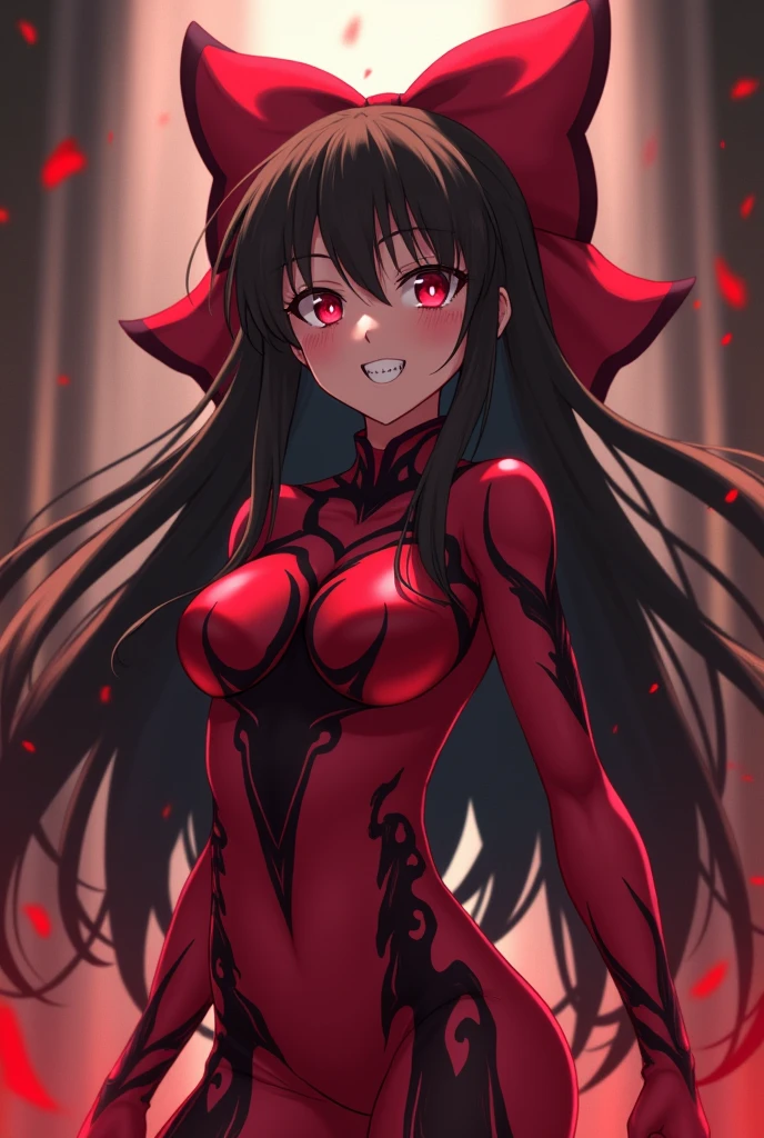 solo, female, huge woman, heavy black mascara, long silky black hair, red eyes, black wolf ears, huge breasts, collar, leash, elegant, kimono, leash, furry claws, close up, forest, bound, tied up, dark, yandere smile