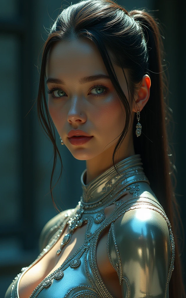 (Human-faced bird:1.7)、figure、Birdman、Hauntingly beautiful detailed feathers、Graceful Face、Shining Eyes、delicate beak、Otherworldly beauty、Mysterious atmosphere、Dreamy settingagical lighting、Fantasy Theme、Bright colors、Surreal style、(highest quality、High resolution、masterpiece:1.2) 、Super detailed、(Real:1.37)、Bright colors、Portrait、Fantasy Concept Art、Impressive composition