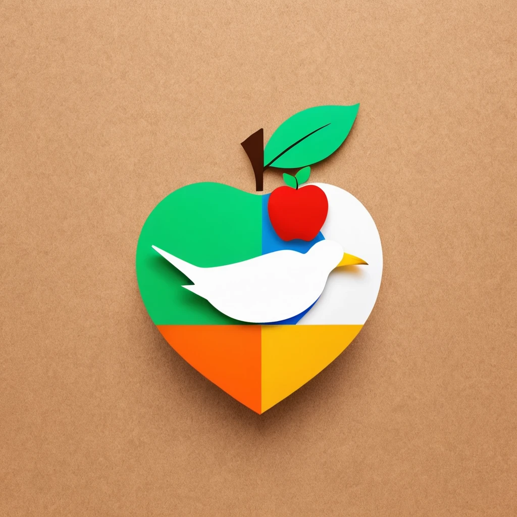 imperfect heart symbol\([[[yellow banana AND red banana:0.1]:green orange AND white orange:0.5]:blue apple:gold bird:0.8]\),simplism,  Minimalism  ,break,// Can sdxl understand this syntax？,//Am I able to understand this myself？