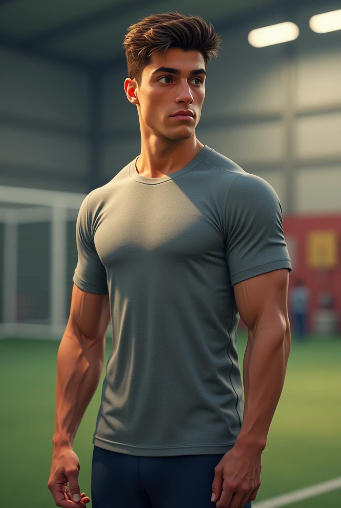 beautiful adult Asian college guy, in track shirtless outfit, outside on track field, ((slim, muscular)), photorealistic, photo, masterpiece, realistic, realism, photorealism, high contrast, photorealistic digital art trending on Artstation 8k HD high definition detailed realistic, detailed, skin texture, hyper detailed, realistic skin texture, armature, best quality, ultra high res, (photorealistic:1.4),, high resolution, detailed, raw photo, sharp re, by lee jeffries nikon d850 film stock photograph 4 kodak portra 400 camera f1.6 lens rich colors hyper realistic lifelike texture dramatic lighting unrealengine trending on artstation cinestill 800,