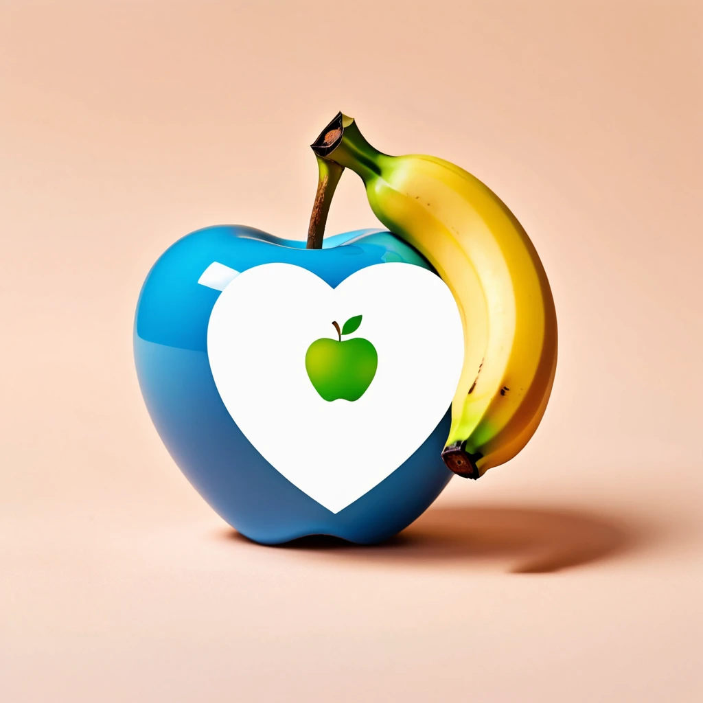  symbol of an imperfect heart \([[[ yellow banana ::0.1]:green orange :0.5]:Blue apple:0.8]\),Simple Prism ,   minimalism  ,break,// Can sdxl understand this syntax？,// can I figure this out myself？