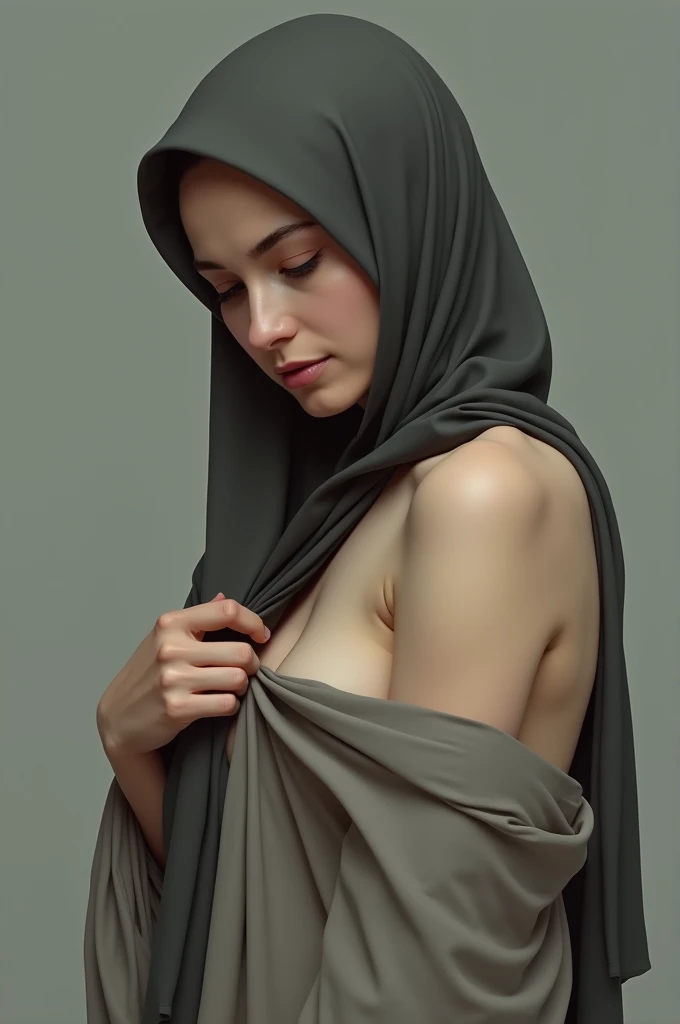 Muslim,Model,Young,in underwear