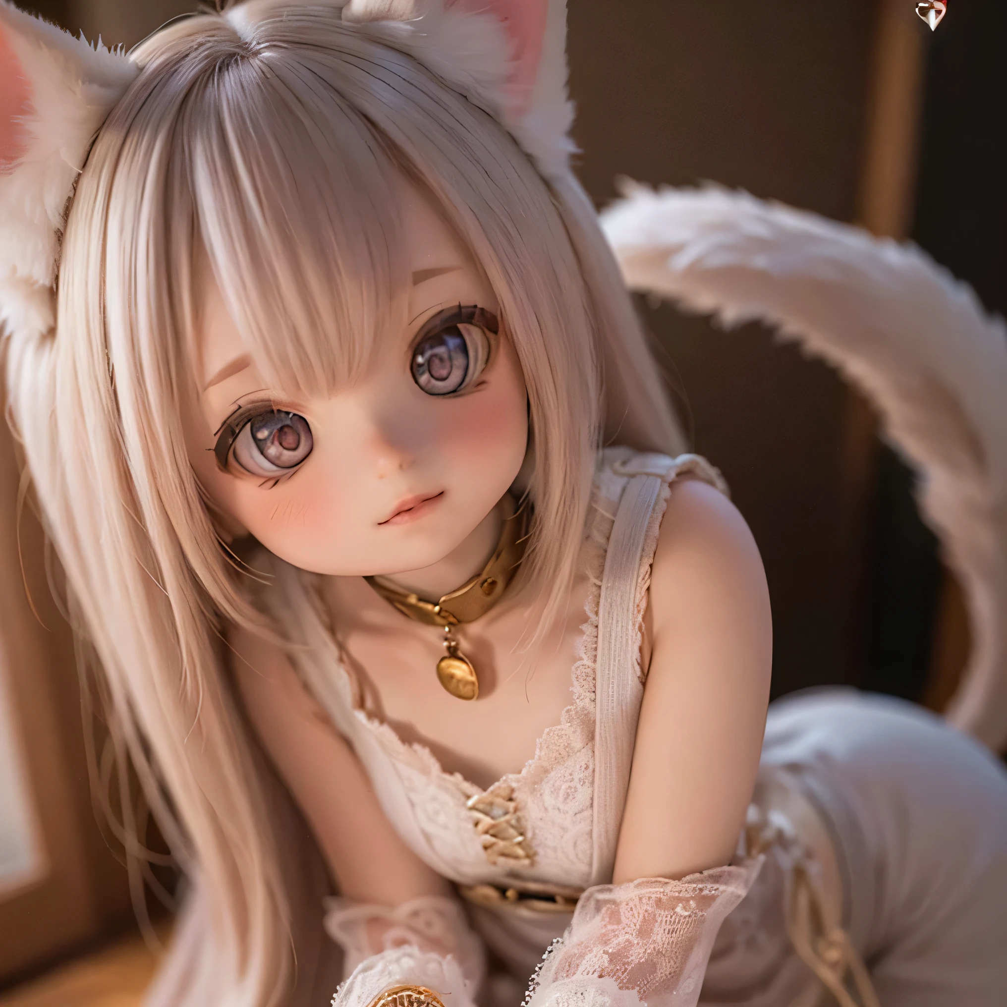 (highest quality, High resolution, Realistic:1.37),Very detailed, Beautiful details,Beautiful lip detail,Very detailed目と顔,Long eyelashes,One Girl,Portraiture,Sharp focus,Vibrant colors,Soft lighting,Fenrir Girls,Big Breasts,Fantasy elements,Snow Scene,ice magic,Enchanted Forest,Flowing Hair,Heavenly beauty(((((whole body)))))(((((naked)))))cute bikini armor wear a sword 15yo cute sexy pose whole body pussy