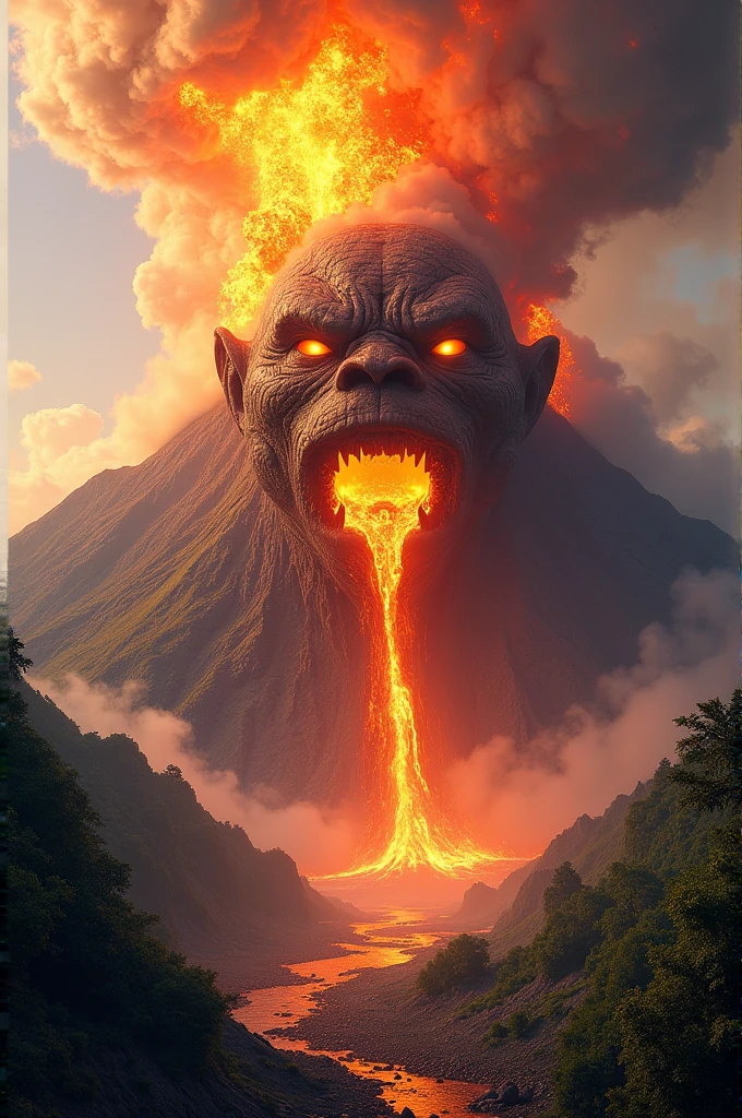 Volcano of emotions