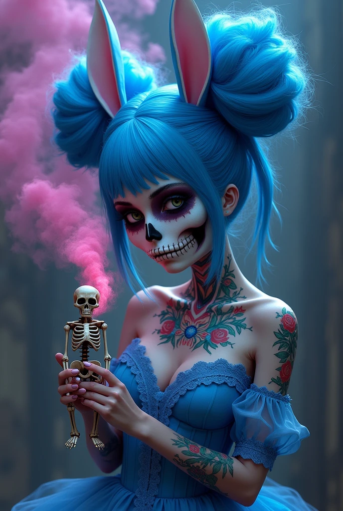((masterpiece)),(((best quality))),((character design sheet, multiple y poses, white background:1.2)),((full body view, multiple sexsitions:1.2, XXX:1. vaginal 2)), illration,Catalogue of sex slaves, thickighs, ((vaginal Creampie, vim multips:1.2)), ((rough sex:1.2)),((NSFW:1.2, vulgar)), beiful Mexican girl, stunning face, ((full body tattoos:1.2)), 8k, ultra sharp, ((sugar skull makeup:1.2))