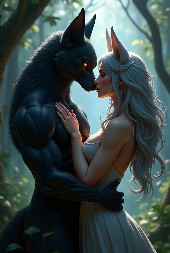 (CG Unity in extreme detail, 8K wallpapers, masterpiece, highest quality), (exquisite light and shadow, highly dramatic graphics, cinematic lens effects), two people yan and li, (yan is a centaur, a mare in a white lace costume, an old man next to him, a human head horse body, hybrid, no panties, four hooves, collar, white horse, eager to mate, bikini, open ass with hands, lace bra, exposed, waiting back, transparent lace panties, double ponytail, wild, Seductive silver-gray hair color, from planet centaurs, Kardashians, centaurs, standing, hooves open) (li is an old man with a whip in his hand, whipping yan) --auto --s2