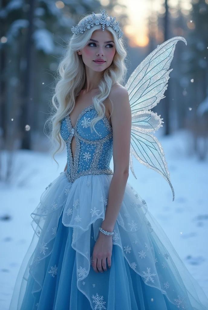 Blonde ice fairy 