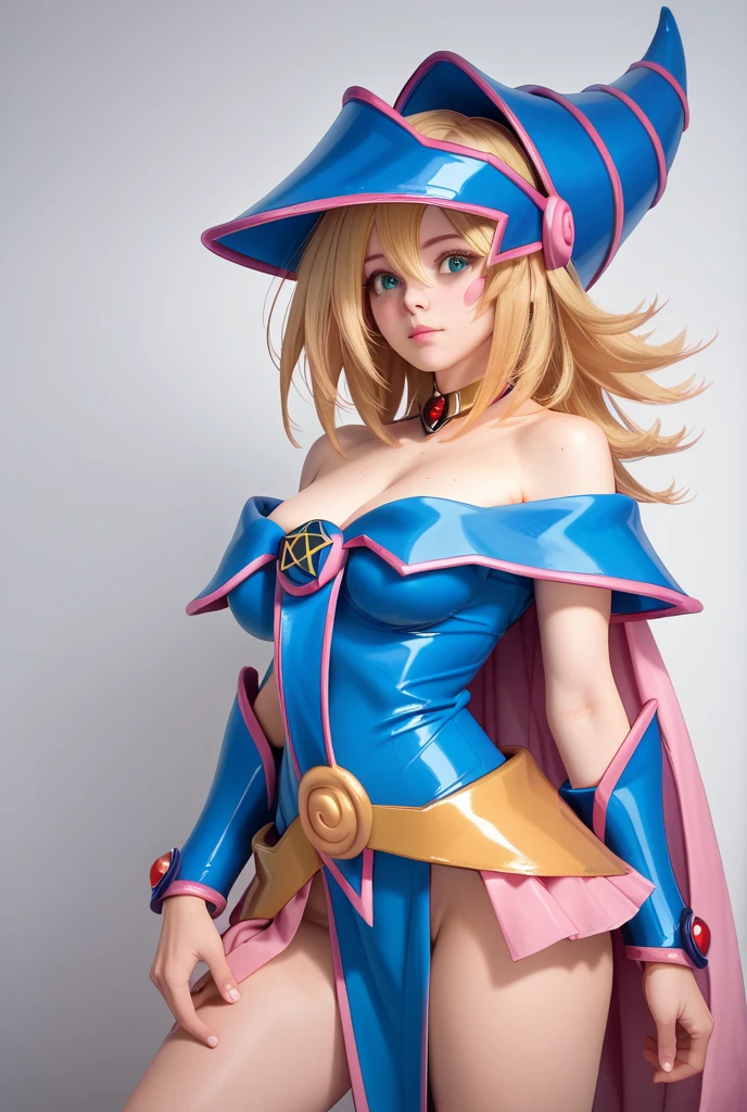 Sexy dark magician girl,real, ((show off pantie))