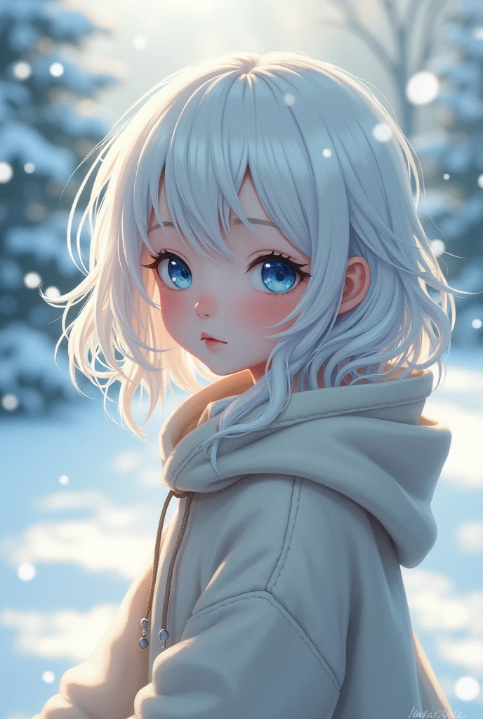 Winters、rhyme、Yuki、kou、Frozen World、a white world、one girls、18years old、parfect anatomy、Correct human body、Layered Haircut、short wavy hair、Woman with cute face、Perfect good looks、Natural color poncho style hoodie、Silence、white walls、rhyme、a white world、Simplified background、natural soft light、raw、Photorealsitic、top-quality、Real Stick、hiquality、high-level image quality、Random Poses
