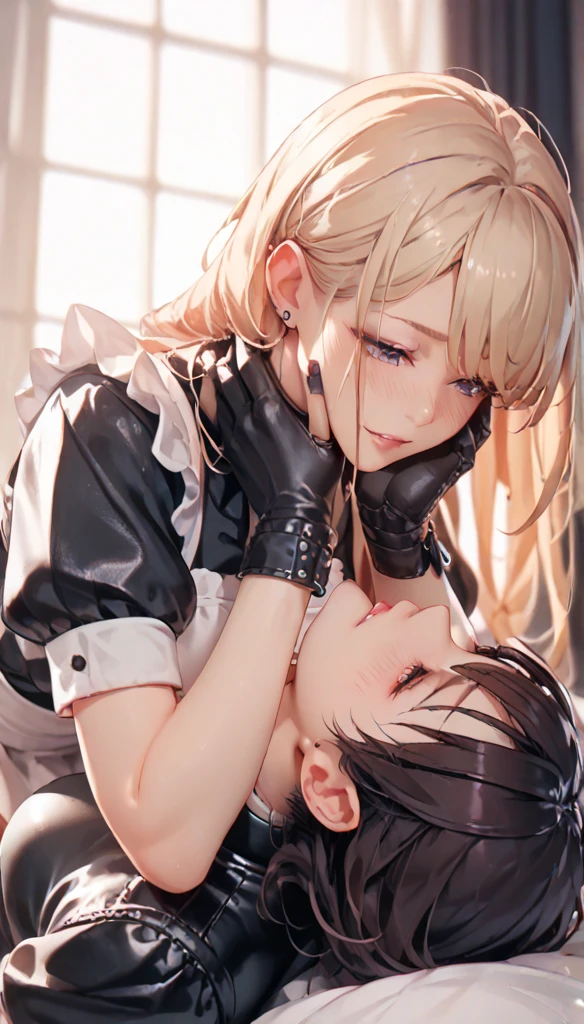 (masutepiece:1.5)、(top-quality:1.5)、(16k wallpaper:1.2)、(Photorealsitic:1.2)、(ultra-detailliert:1.2)、(超A high resolution:1.2)、(natural soft light:1.2)、(Ultra-detailed and realistic skin:1.2)、Detailed and clean eyes、Tsuriformes、Beautiful eyeshadow、(Sleep on your back on the ground:1.4)、(Men and women having sex:1.5)、Superheroine in a revealing costume、(Overflowing sperm:1.2)、(long black high ponytail:1.3)、(Destroyed costumes:1.3)、Natural Color Lip、large full breasts、(black leather armor、a miniskirt、Stockings、kneehigh boots:1.3)、Sexy costume、(Expression of pain after being hit:1.3)、(On the underground arena stage)、Seen by a large audience、(Screaming:1.2)、(cum on:1.5)、put out the tongue