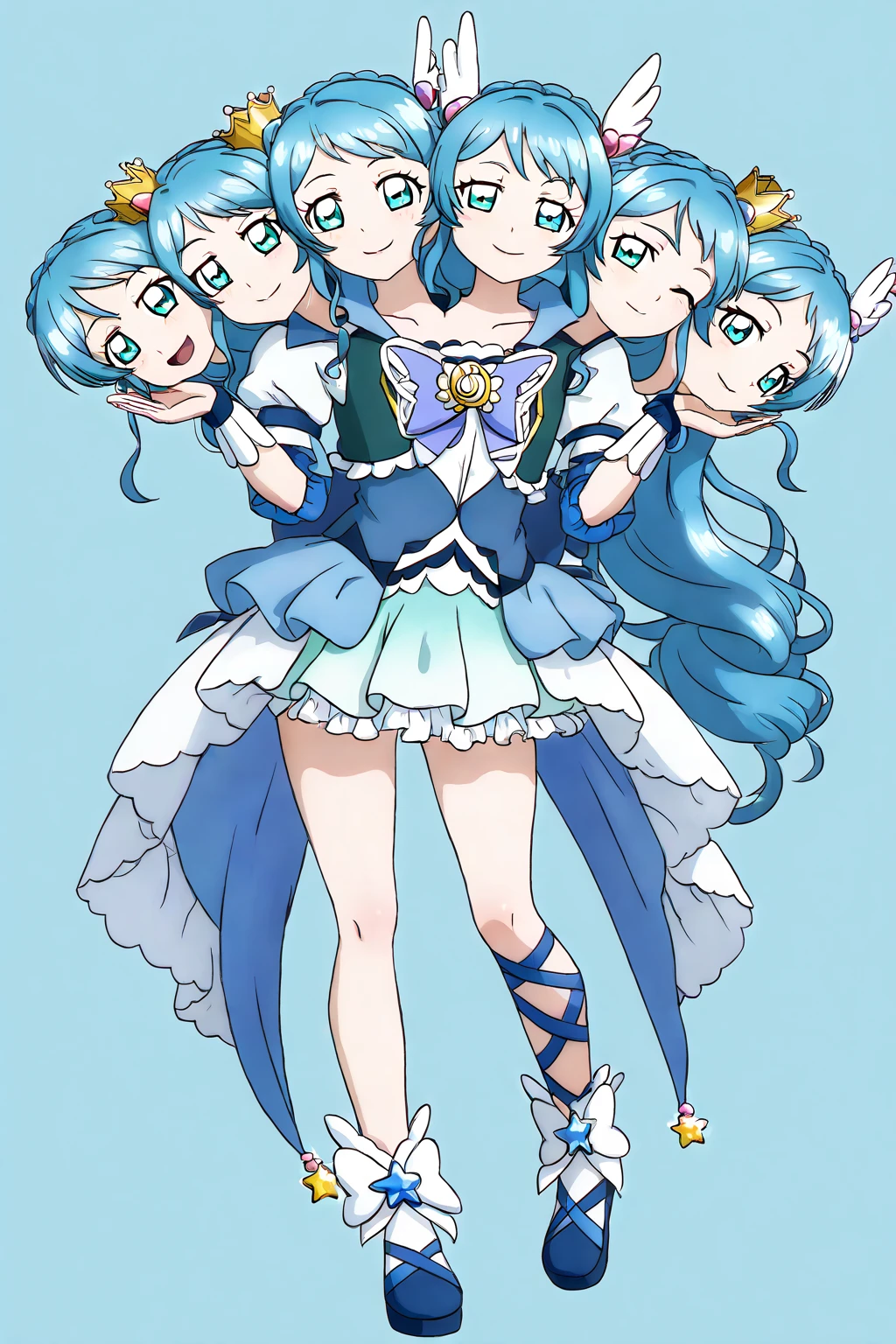 create a female anime character
