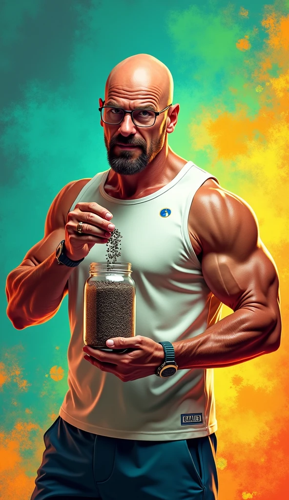 Bob spoils, super muscular, masterpiece, miniature, inside a glass bottle --auto --s2