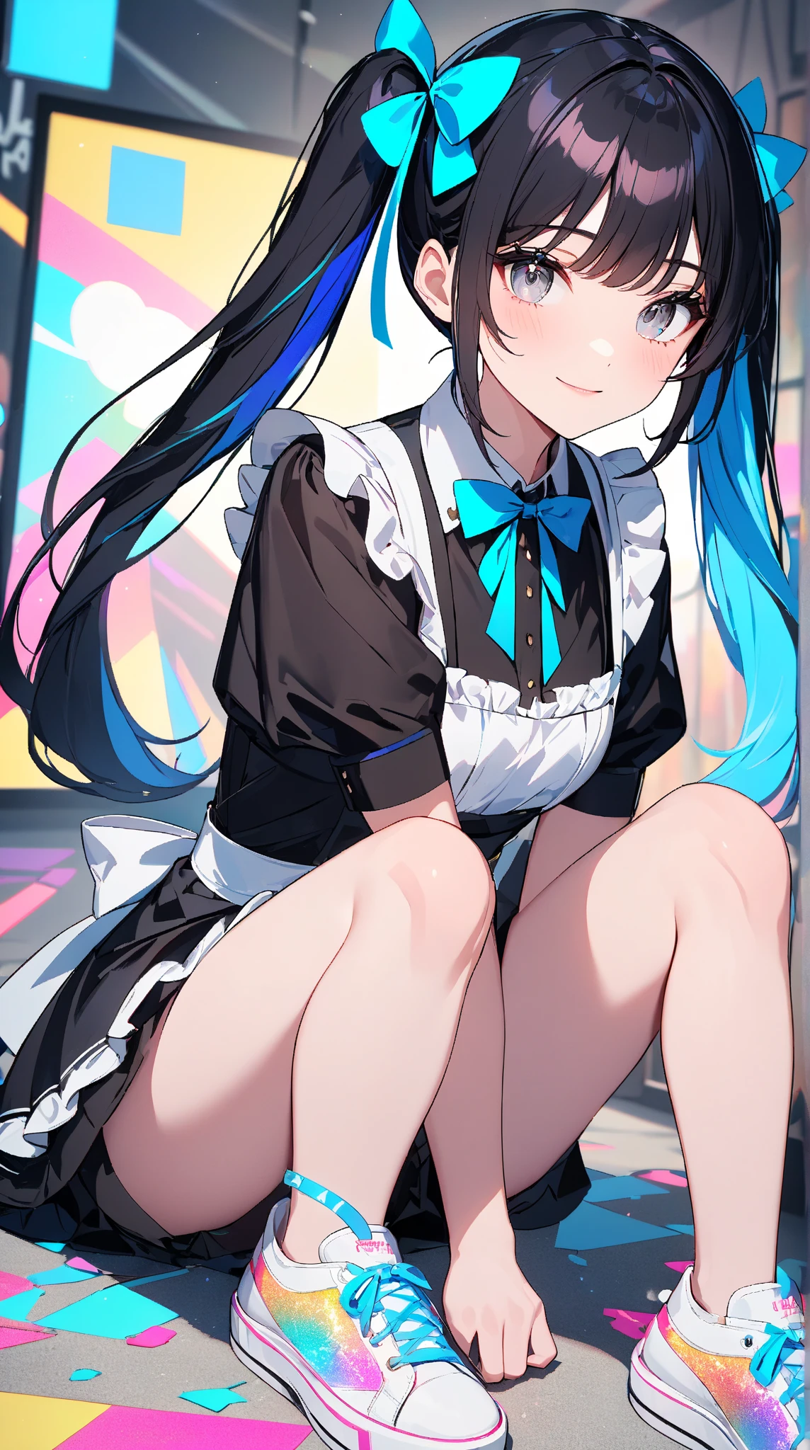 (Highest quality), (masterpiece), 1080P, High resolution, 4K, 8k, Thigh straps, Shooting from directly below, The woman on top of me, Nipples, 白いSweat, Covered , Sweat, Woman looking down, Micro Bikini, Skirt swimsuit, Thigh-high socks, To achieve this, 16 years old, Small breasts, whole body, Black leather shoes, Braided hair, Inner Color, Embarrassed face, Short black hair, bracelet, Bedroom,celestial body_Vest
