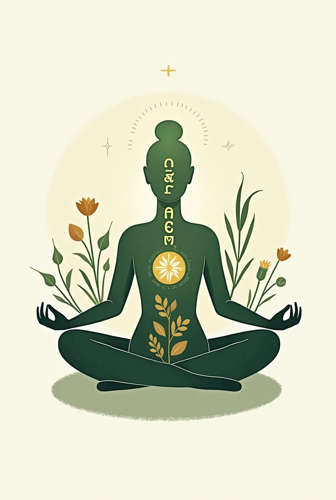 Pencil outline watercolor painting, a Japanese girl, straight black hair, naked, zazen, meditation, on lotus leaf, left and right symmetry