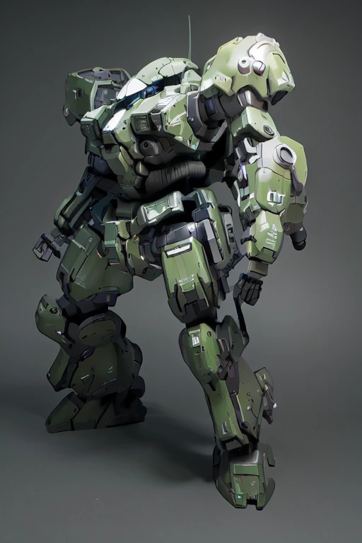 oil paint, blue glay body:1.3, Super Detail, high details, High quality, Best Quality, hight resolution, 1080p, digital camouflage scheme painted militaryrobot,super fine concept art,spider robot,solo,no human,no background,military,green armor,giant,multi-legged vehicles,giant foot,big foot,heavy foot,tank,short and thin legs,fat four legs,short four legs,four legs, more legs, world domination, rocket engine