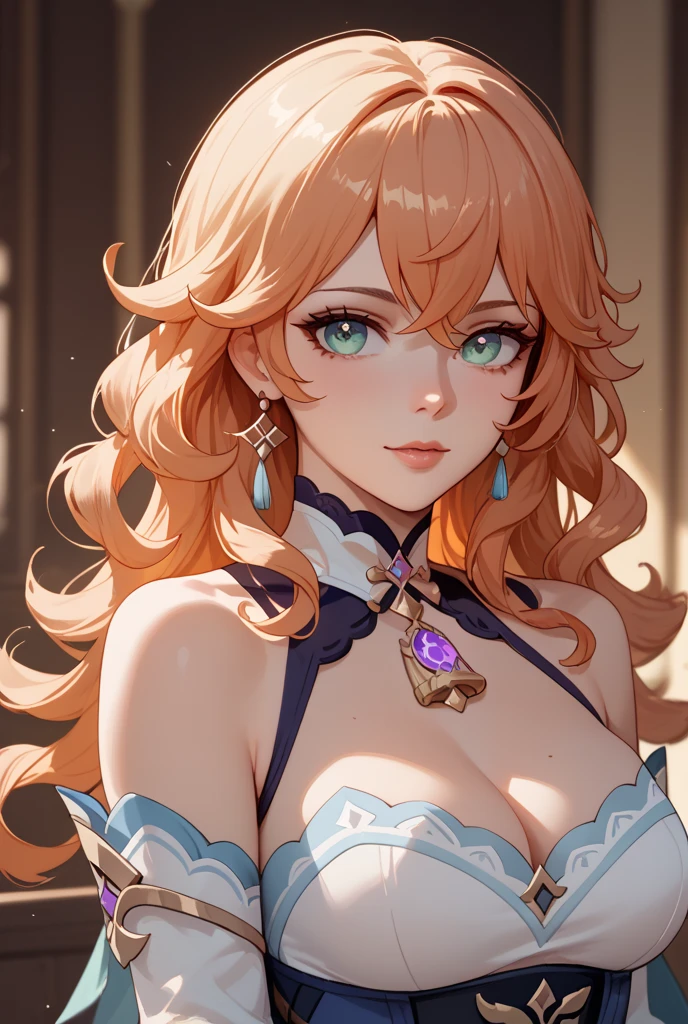 score_9, score_8_up, score_7_up, score_6_up, score_5_up, score_4_up, rating_explicit, BREAK, arms up,  <lora:felicia-fe-richy-v1_xl:.85> feliciarnd, gown pink hair, ponytail, blue eyes,