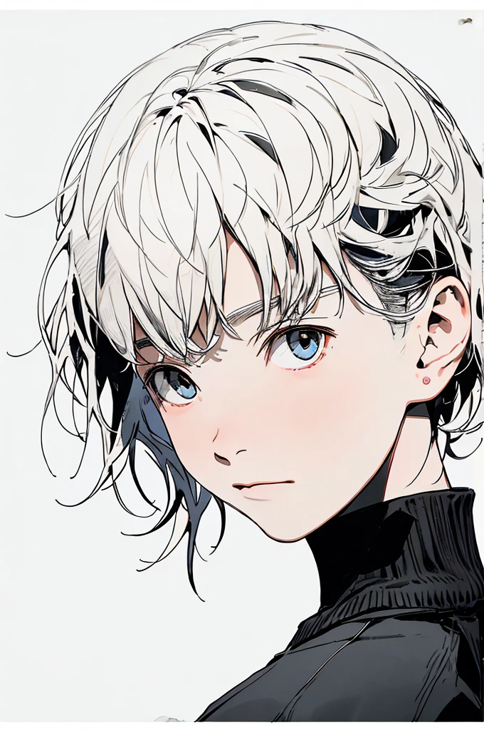 Requesting a female version of Gojo Satoru fan art. Keep your hair short and touching your shoulders. Jujutsu Kaisen anime drawings