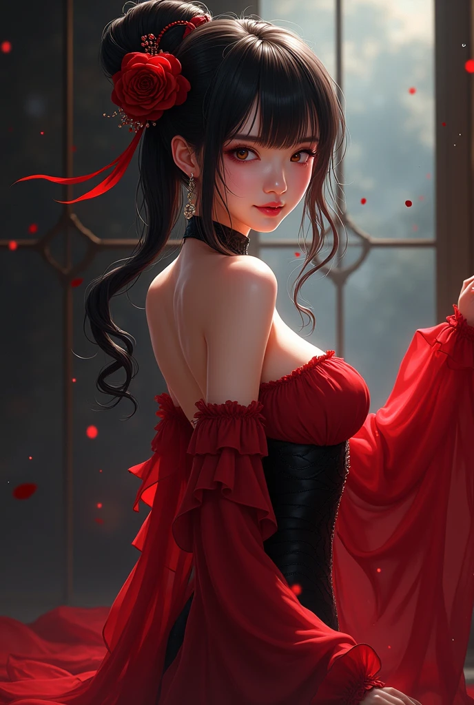 Yae miko, skirt, sexy