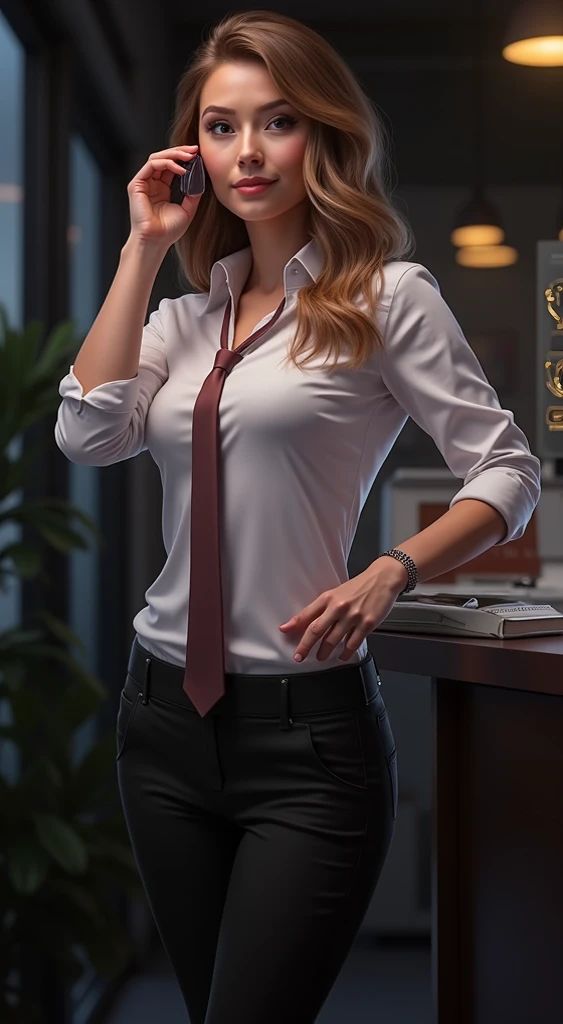 ( there is a woman holding a cigarette in her hand ),( Elizabeth from Burial at Sea ) (realistic:1.5), (mostlt undressed), ((female in 1950 hair short hair style an open white long-sleeved blouse, her bird cameo, a lifted black skirt with a red belt, fishnet stockings and black heels with an ankle strap. Her hairstyle is brushed out pin curls and she wears make-up. )), (very short black skirt:1.2) (opened white shirt:1.2) (masterpiece), (specular lighting:1.3), (hyperrealistic:1.2), (photorealistic face:1.2), (perfect face), (perfect eyeest quality), (there is a woman holding a marijuna joint in her hand, elizabeth from bioshock Burial at Sea, dramatic smoking pose, epic and classy portrait, beautiful , with smoke, 420, bioshock steampunk portrait ), (4k), sharp focus, octane render, best quality, extremely detailed, intricate, fantasy, soft lighting, (curvy:1.3), ( big eyes :1.3), (huge saggy breasts:1.2), thick eyelashes, long eyelashes, ( slim ), mischievous smile, ((1950:1.5)), ( red lips, long eyelashes, mascara, eyeliner, eyeshadow, makeupt:1.3), cosy, looking at viewer, lewd, nsfw, wet crotch