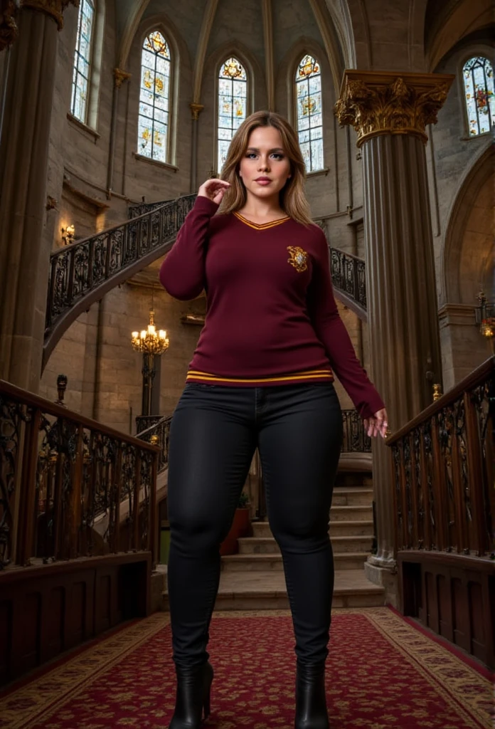 Hermione granger in castle, huge ass and wide hips