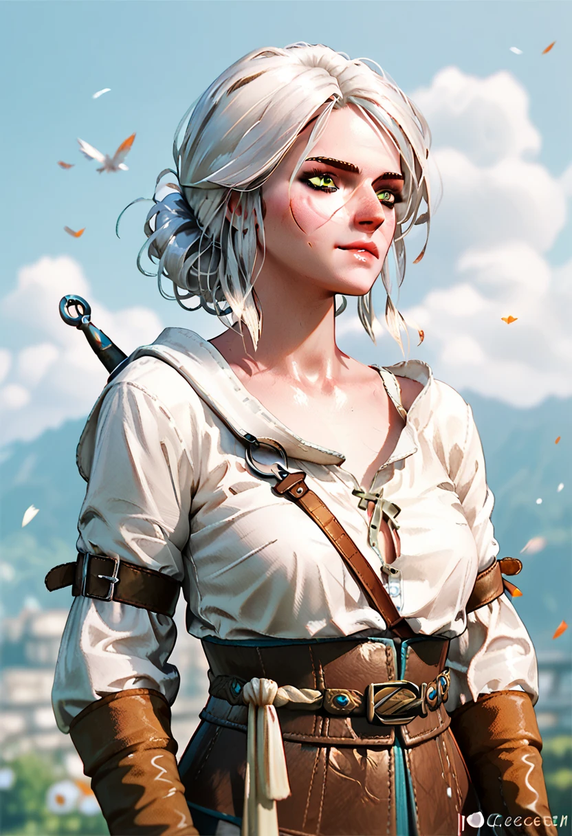 ciri and geralt