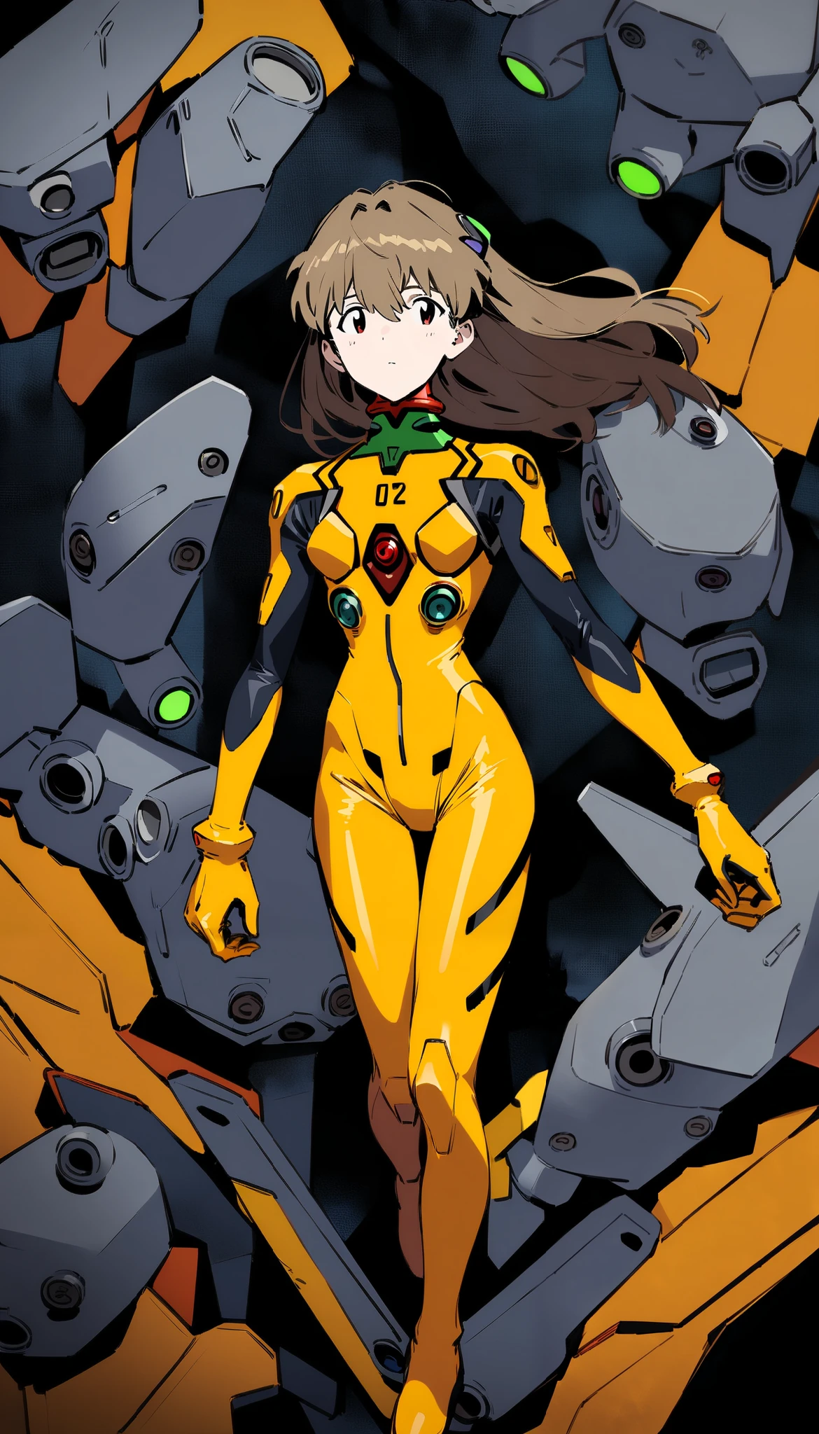 8K, 1girl, spaceship, bodysuit, transparent: 1.4, night, passage, space, big, hard, arms behind head, watch viewer, , solo focus, full body, (masterpiece: 1.4), (best quality: 1.4), (shiny skin), steamed body, crotch insertion, squatting, crotch open,