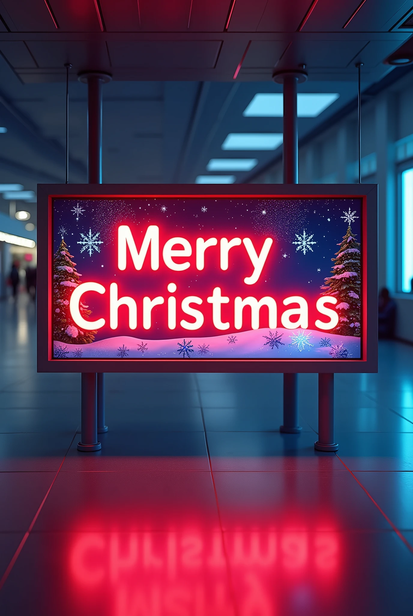 LED Screen,(Merry Christmas text :2.0)